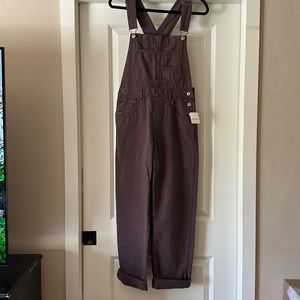 Free People Ziggy Overalls Brown